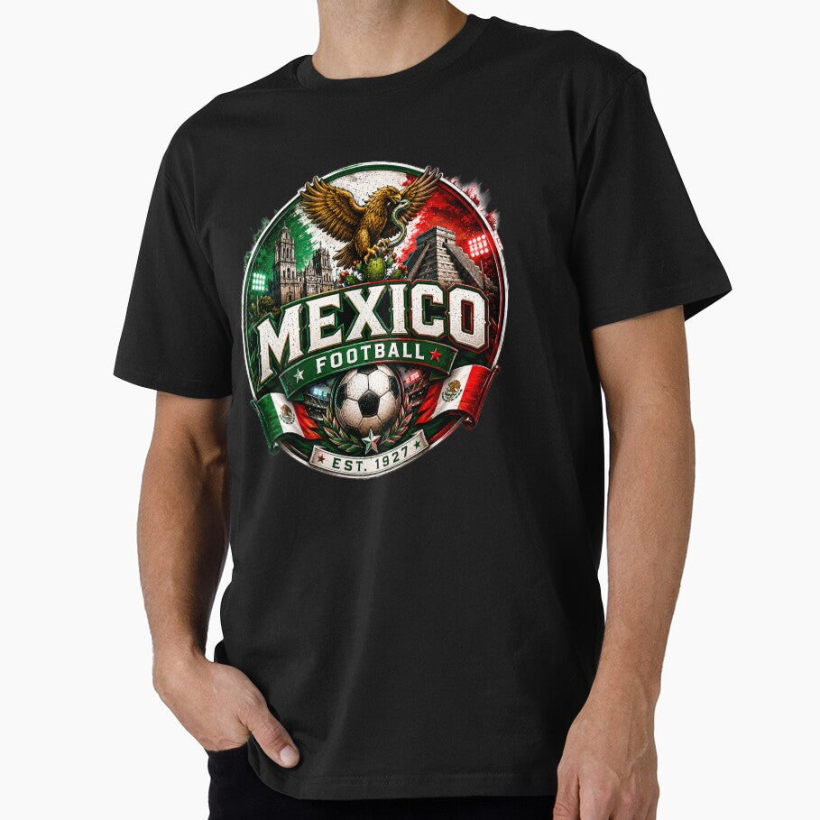 Mexico Football Badge Logo – Hardcore Soccer Fan Crest by TKOprintdesigns