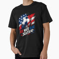 Red White Blue USA Soccer Fan Pride Gift by CleanDecor