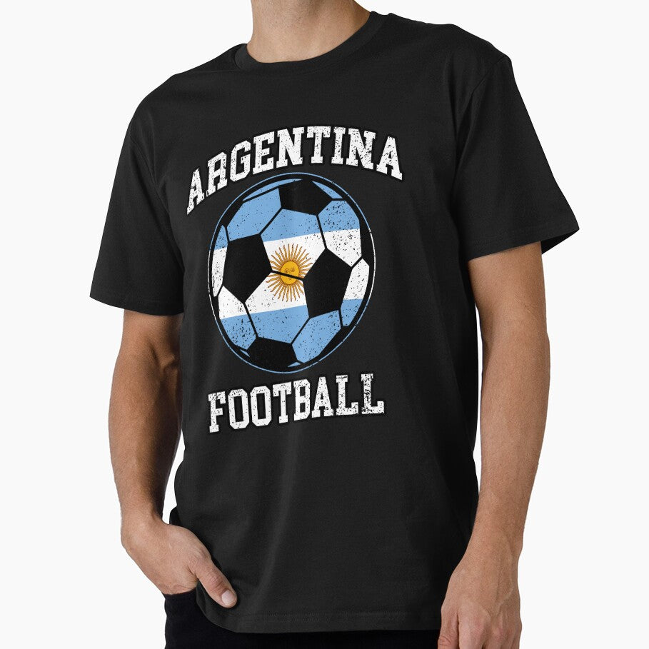 SOCCER BALL - ARGENTINA | Soccer Fans and Teams for Men and Women t-shirt by wallsandpatts