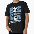 SOCCER TEAMS BIG TEXT SOCCER - ARGENTINA - Fans and Teams for Men and Women T-shirt by wallsandpatts