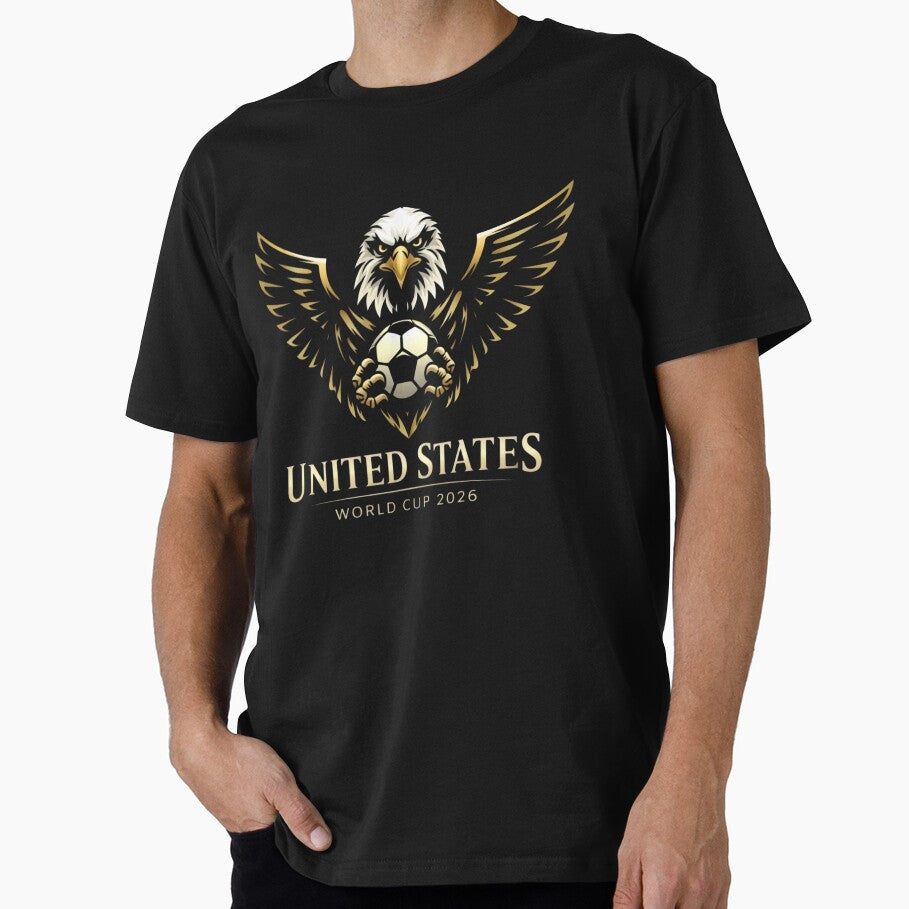 USA Soccer Eagle Shirt – United States World Cup 2026 Football Fan Design by Inner Flame Studio