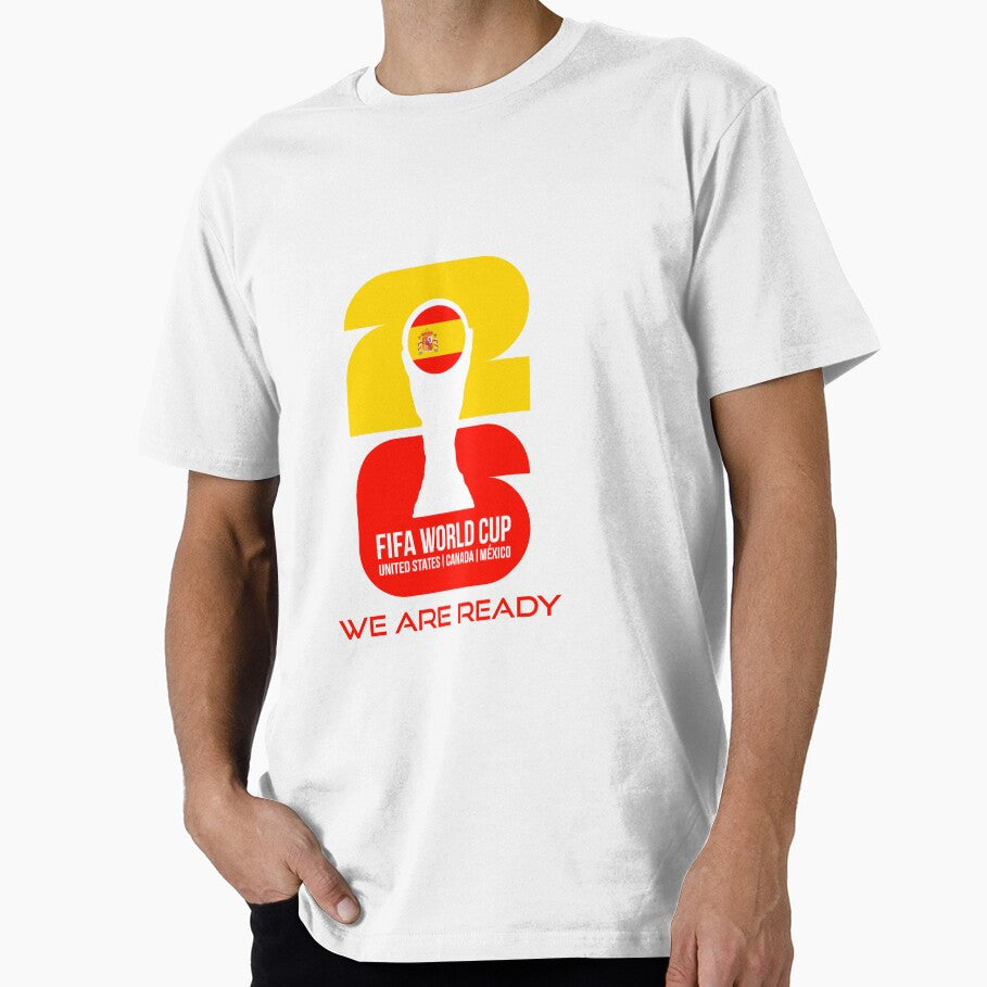 Spain World Cup 2026 We Are Ready Trophy Sticker by topprinting