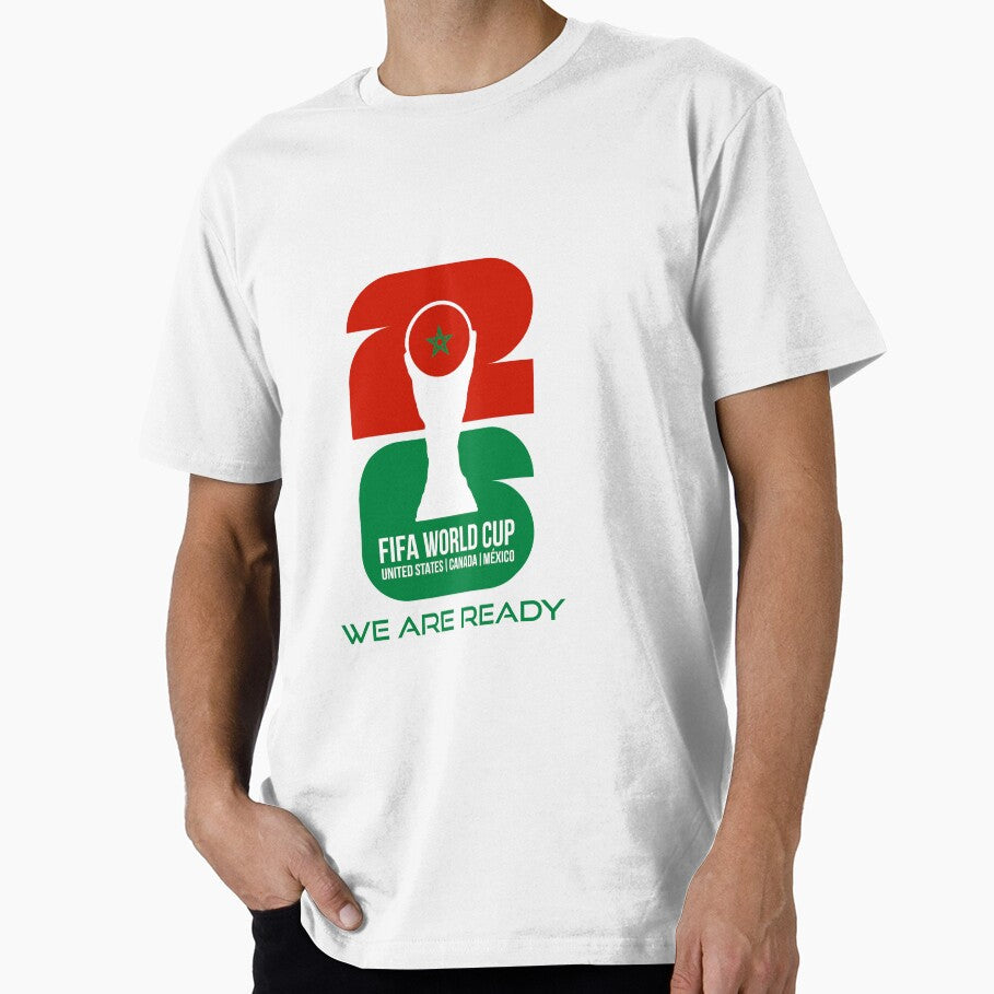 Morocco World Cup 2026 We Are Ready Trophy Sticker by topprinting