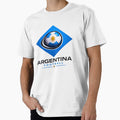 Argentina Football Ultra Modern Minimal Soccer Design by TKOprintdesigns