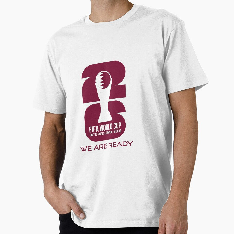 Qatar World Cup 2026 We Are Ready Trophy Sticker by topprinting