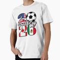 WORLD CUP 2026 - USA CANADA MEXICO WORLD CUP 2026 | Fans and Teams for Men and Women T-shirt by wallsandpatts