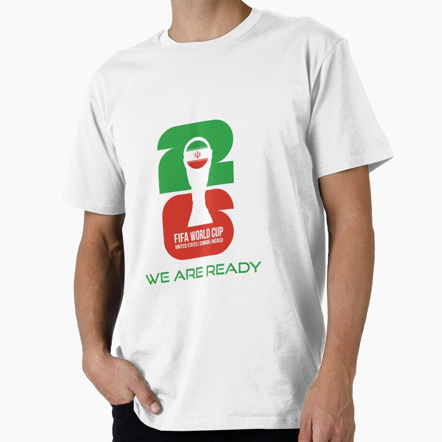 Iran World Cup 2026 We Are Ready Trophy Sticker by topprinting