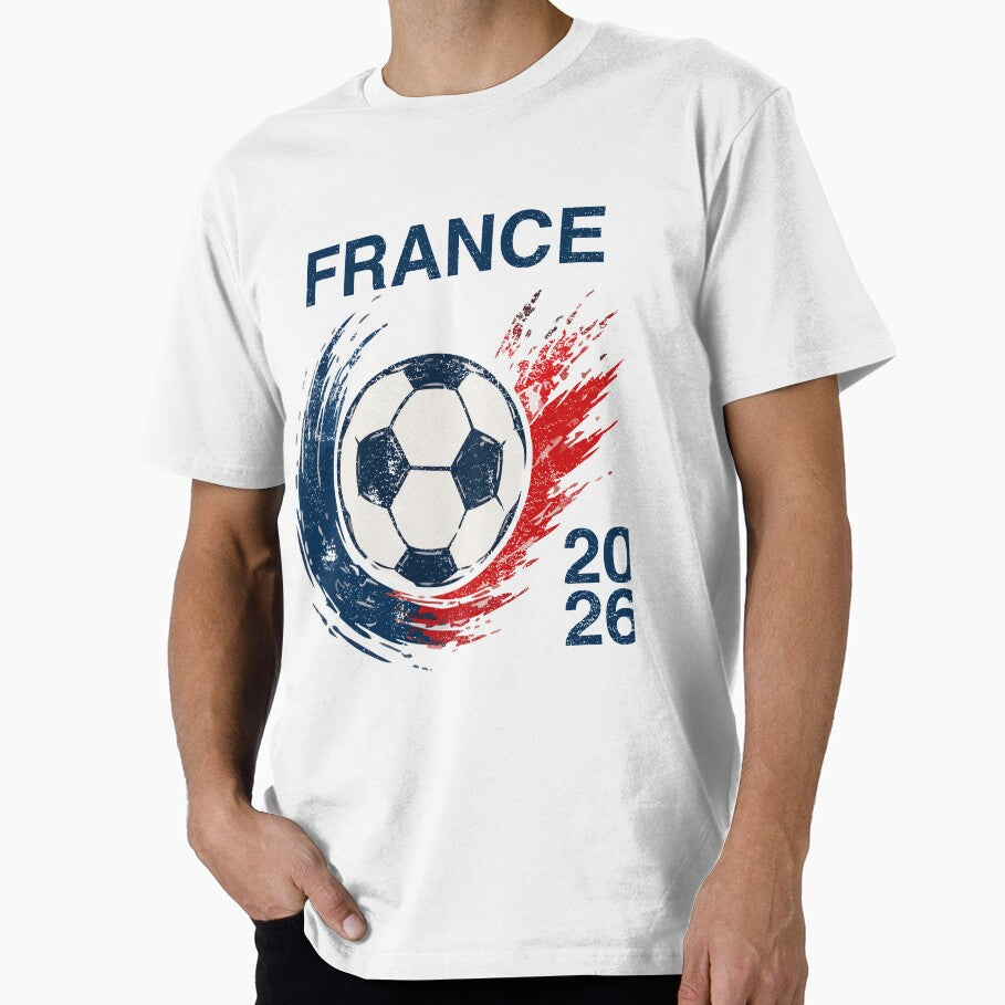 France Football Fan Shirt 2026 French Flag Supporter Tee International Tournament Fan Gift by LessIsLoud