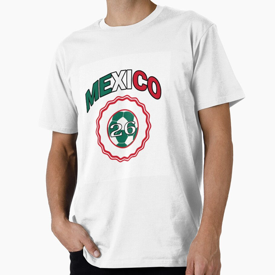 Mexico 2026 world cup soccer badge by Futbol26