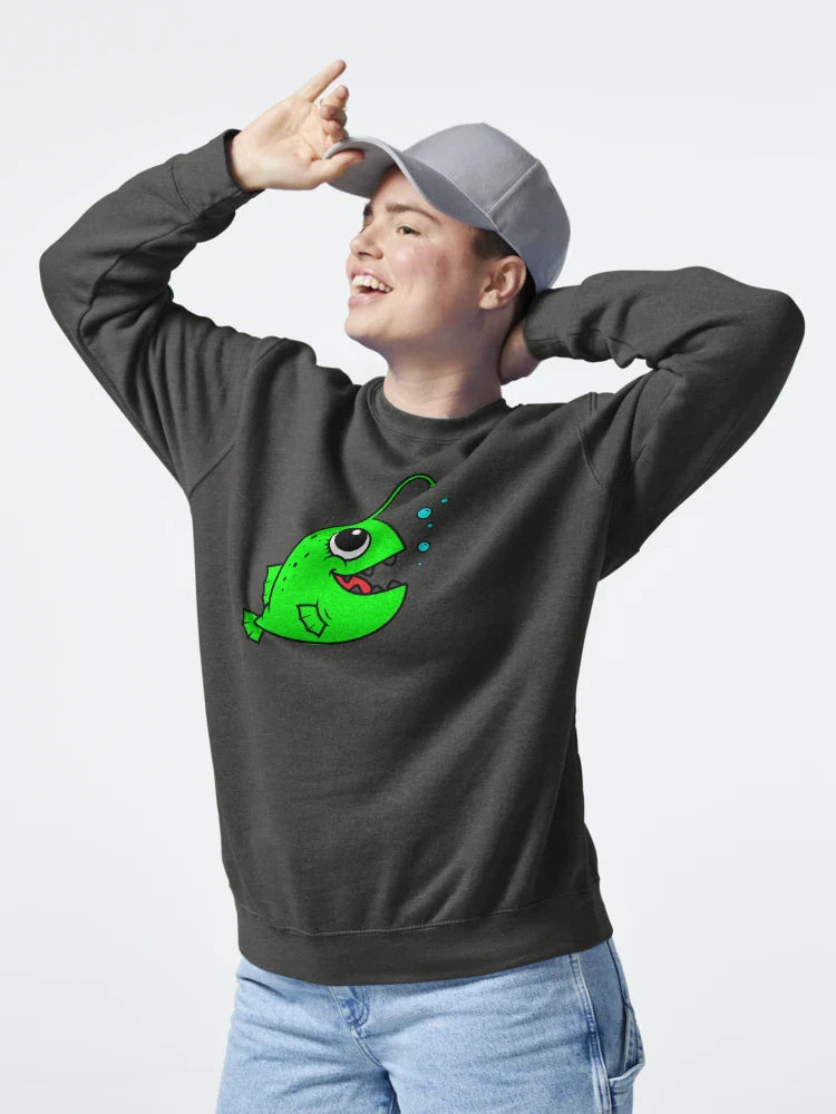 Tiny Angler Fish Swimming to the Surface to See the Light  Classic T-Shirt