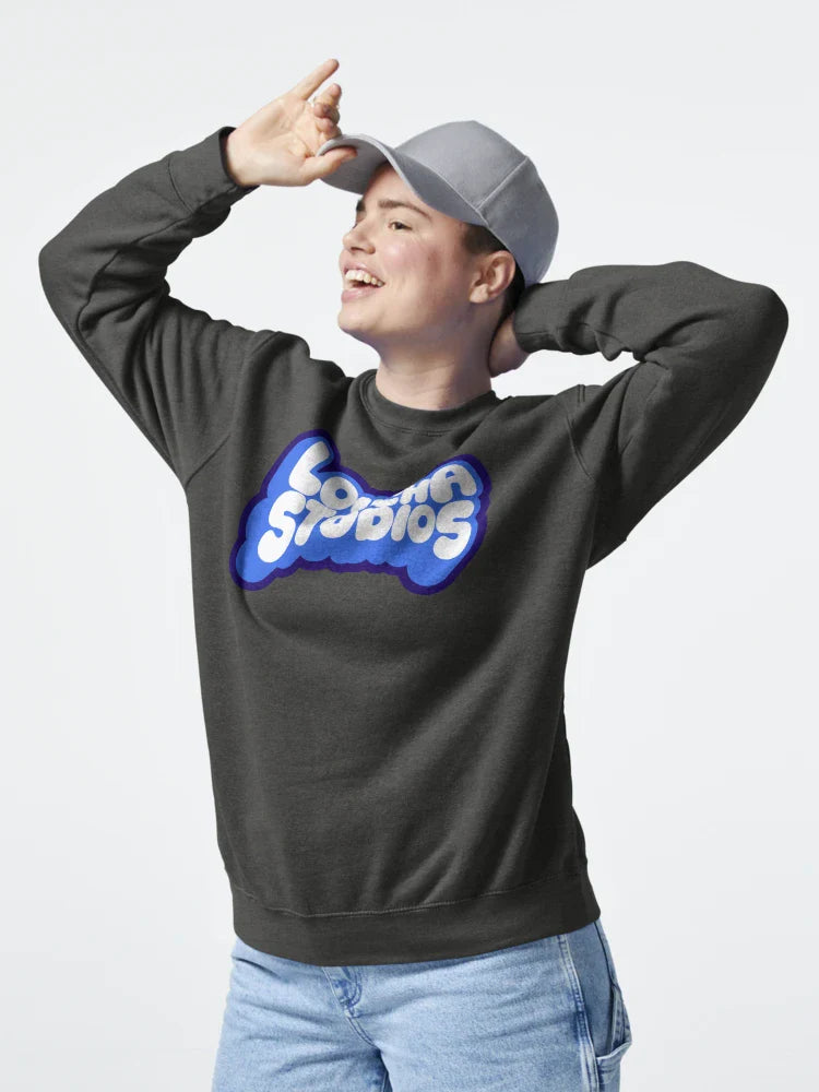 LOUCHA STUDIOS logo (Blue) Classic T-Shirt