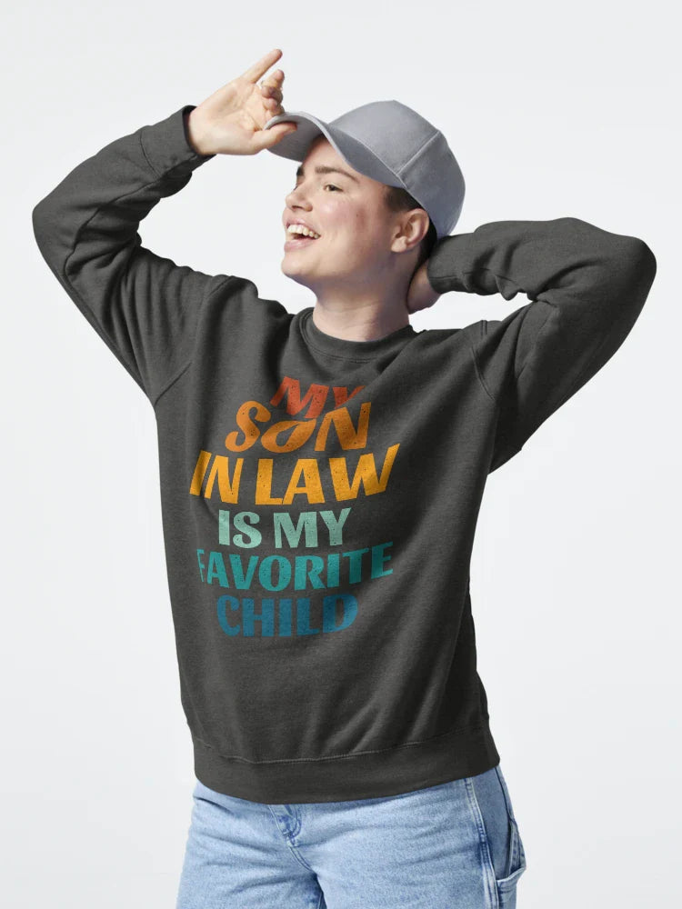 My Son In Law Is My Favorite Child Funny Family Humor Retro Classic T-Shirt