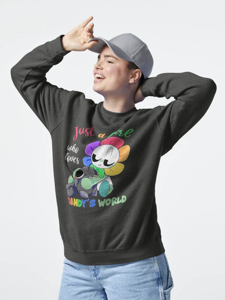 Just A Girl Who Love Dandy's World For Girl, For Boy, Gift For Cartoon Lovers Classic T-Shirt