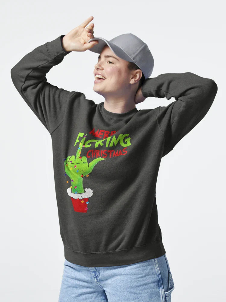grinch hand Christmas Classic T-Shirt