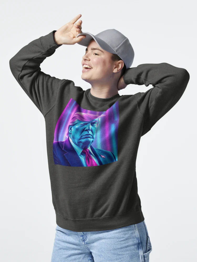 Trump Vaporwave T-Shirt – Retro Aesthetic 80s Synthwave Political Tee Classic T-Shirt