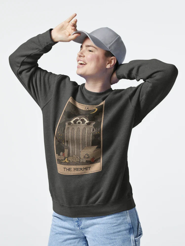 The Hermit - Raccoons Tarot Classic T-Shirt