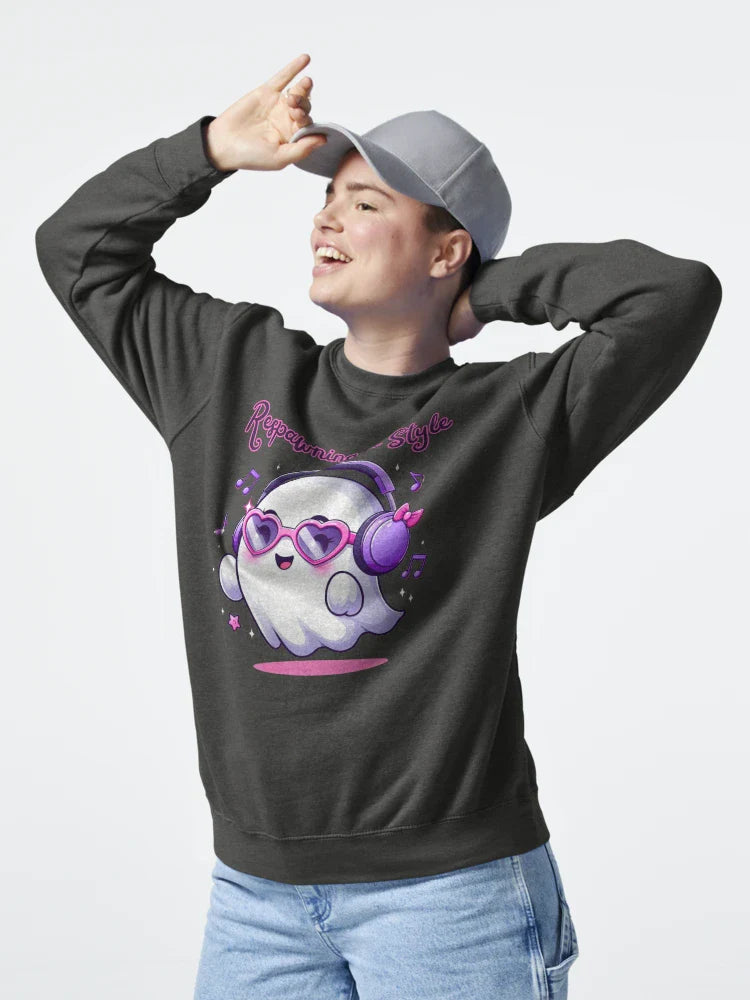 Respawning in Style – Glam Ghost with Shades Classic T-Shirt