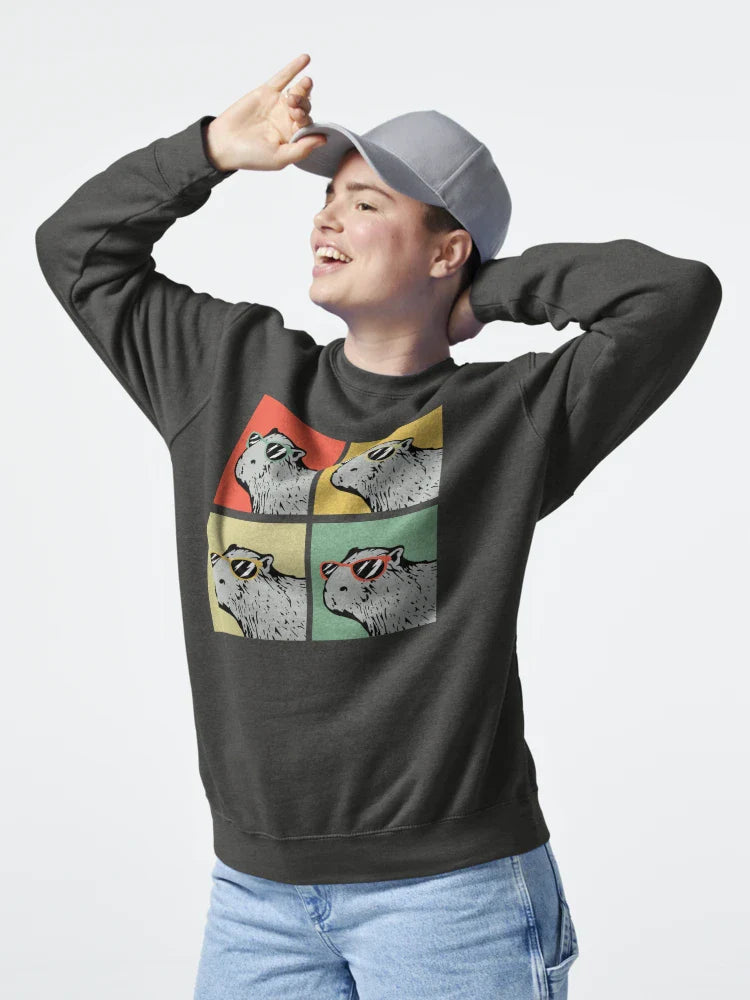 Capybara Retro Animal Lover Vintage Retro Capybara Gear Classic T-Shirt