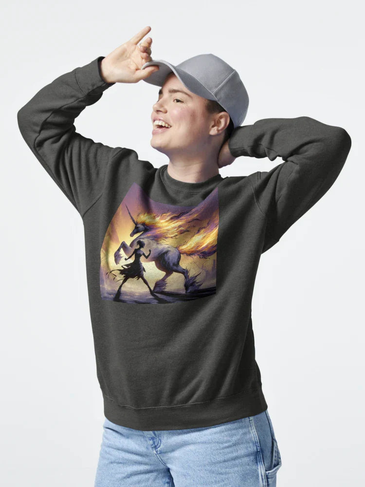 Spirit of the Unicorn, Ai Generated Art  Classic T-Shirt
