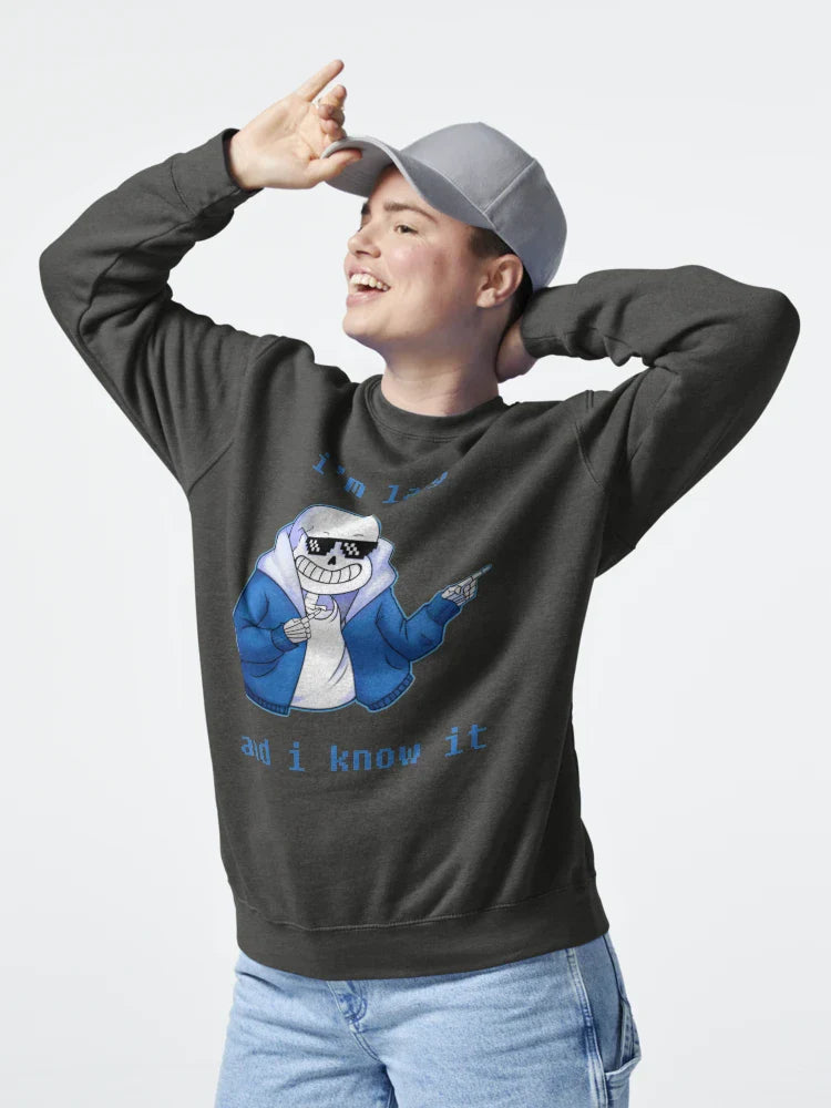 Lazy and I know it (ORIGINAL) undertale skeleton inspired Classic T-Shirt