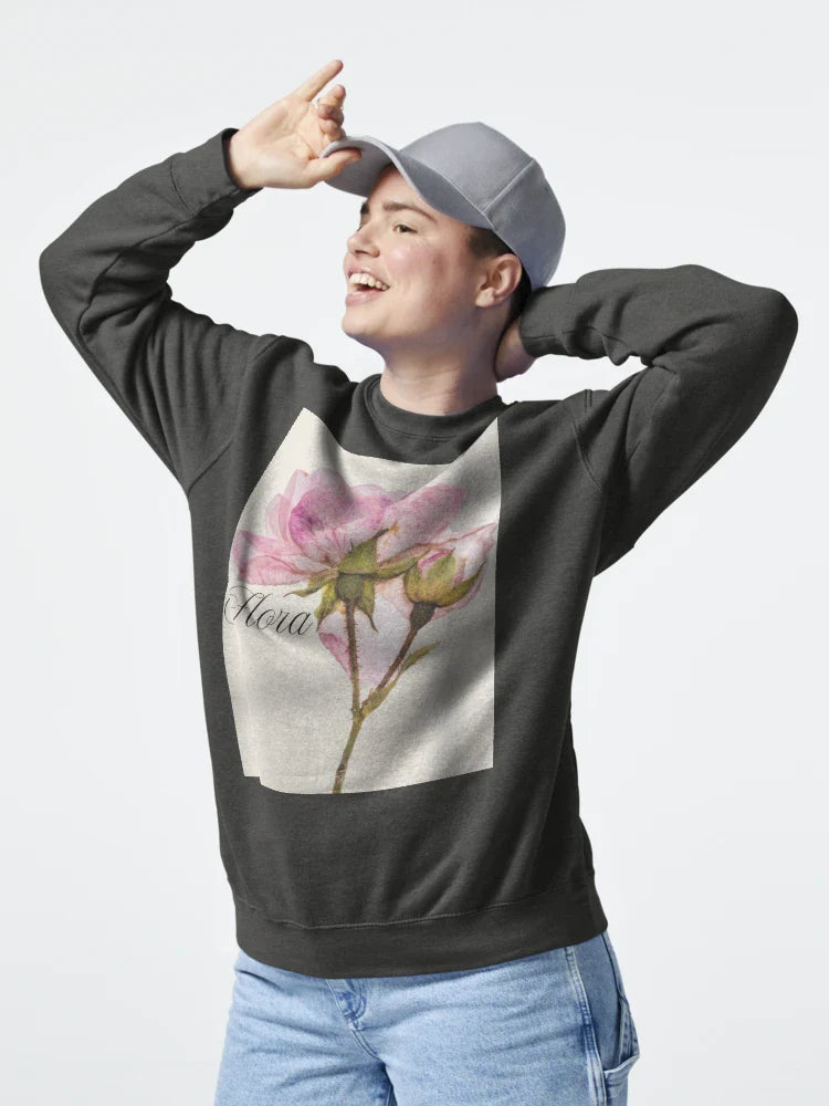 Soft Pink Rose - Delicate Flora Illustration Classic T-Shirt