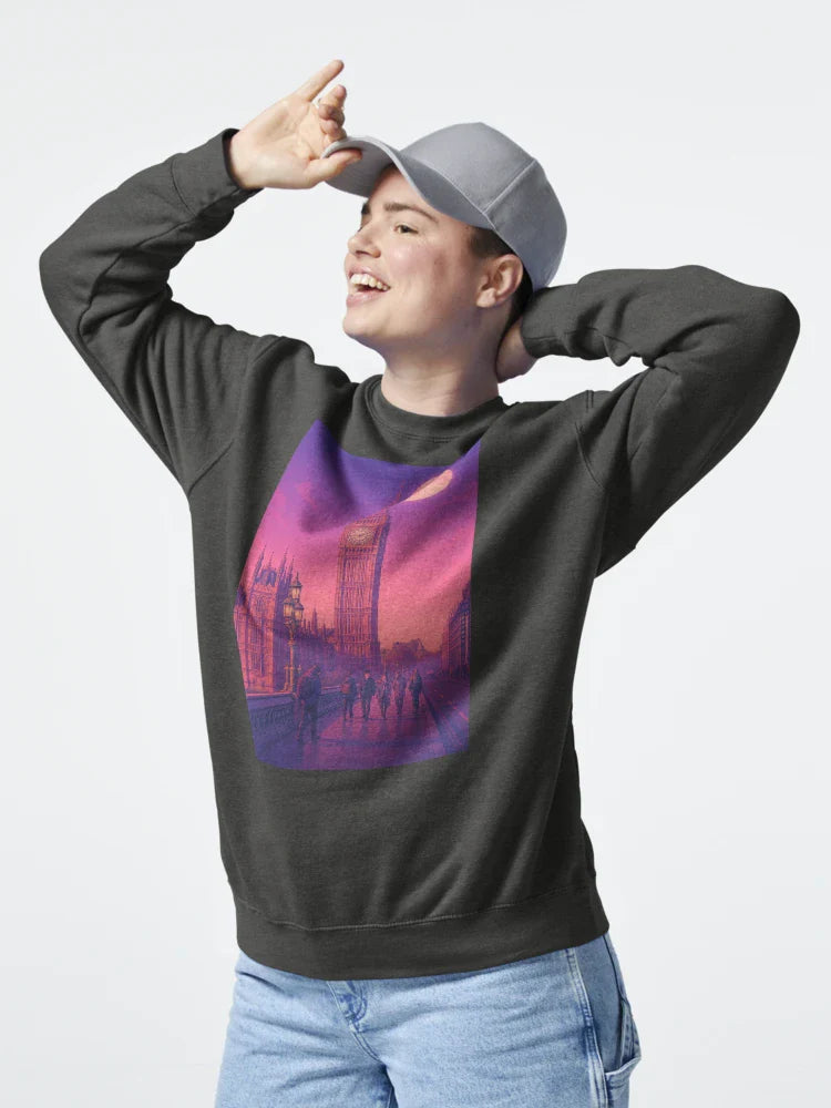Big Ben Moonlight Fantasy Aesthetic Classic T-Shirt