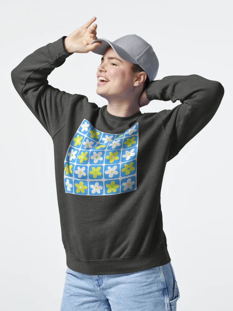 Spring Flower Blocks Classic T-Shirt