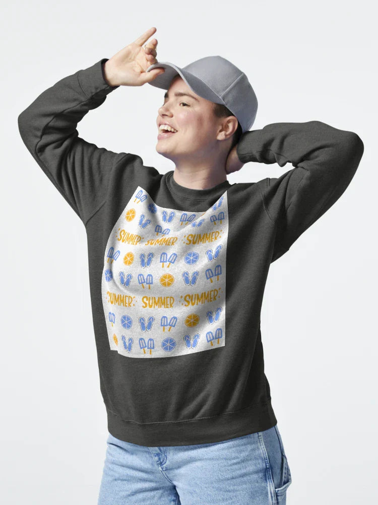Reynolds fun presents blue and orange summer pattern Classic T-Shirt