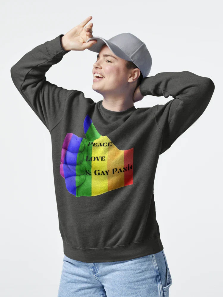 Peace Love & Gay Panic Classic T-Shirt