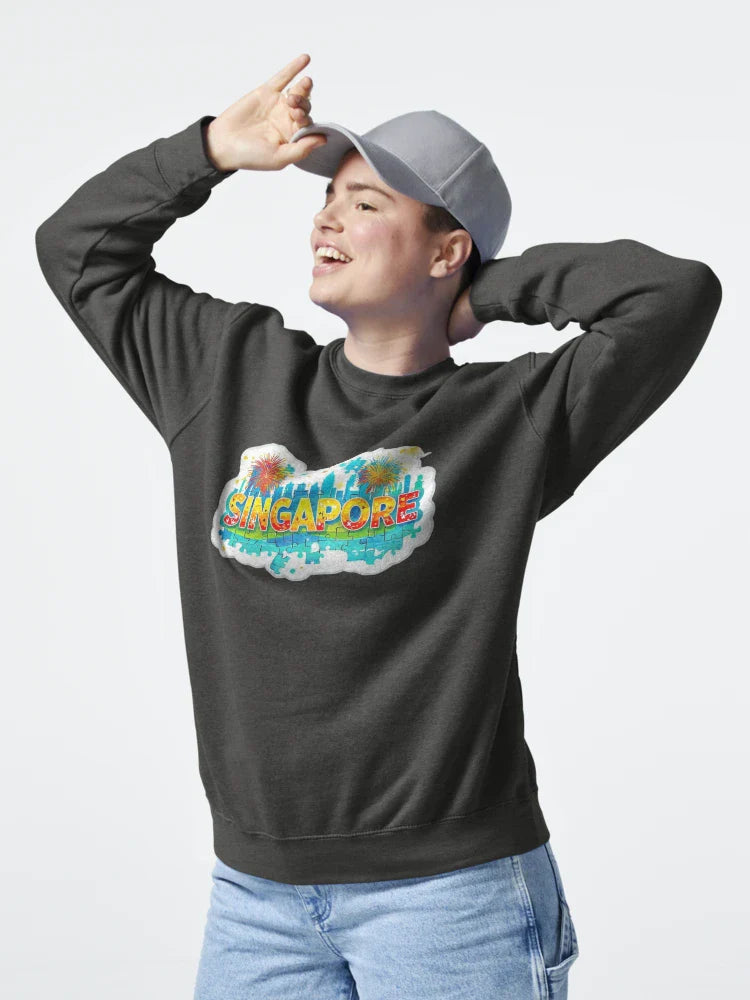 Singapore Summer Pop Sticker Classic T-Shirt