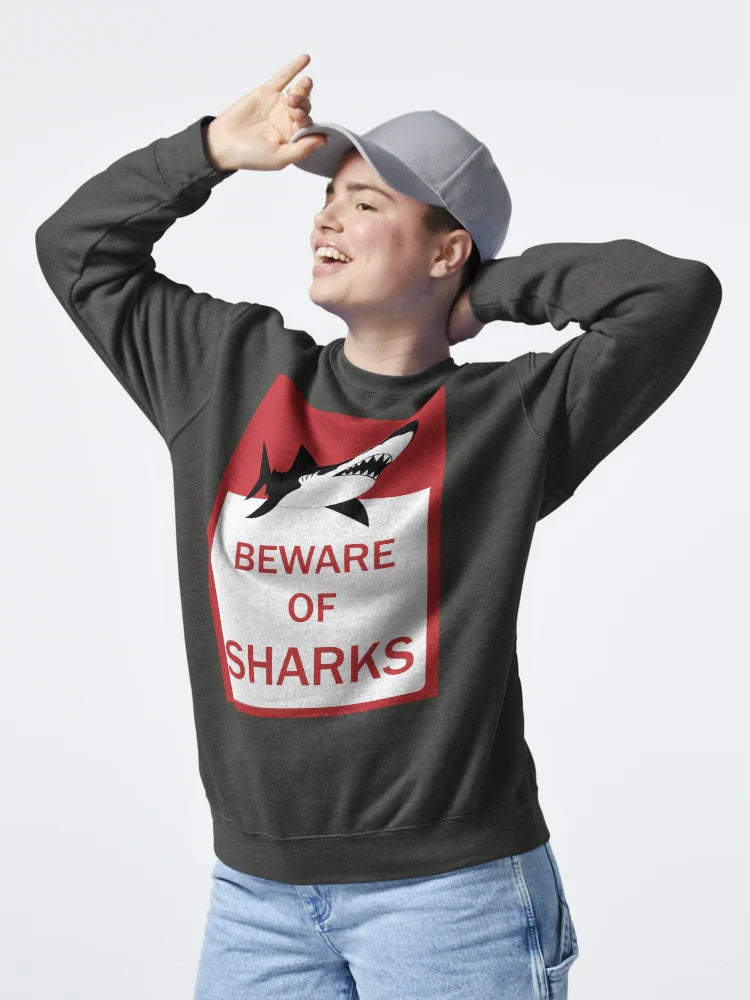 Beware of sharks Classic T-Shirt