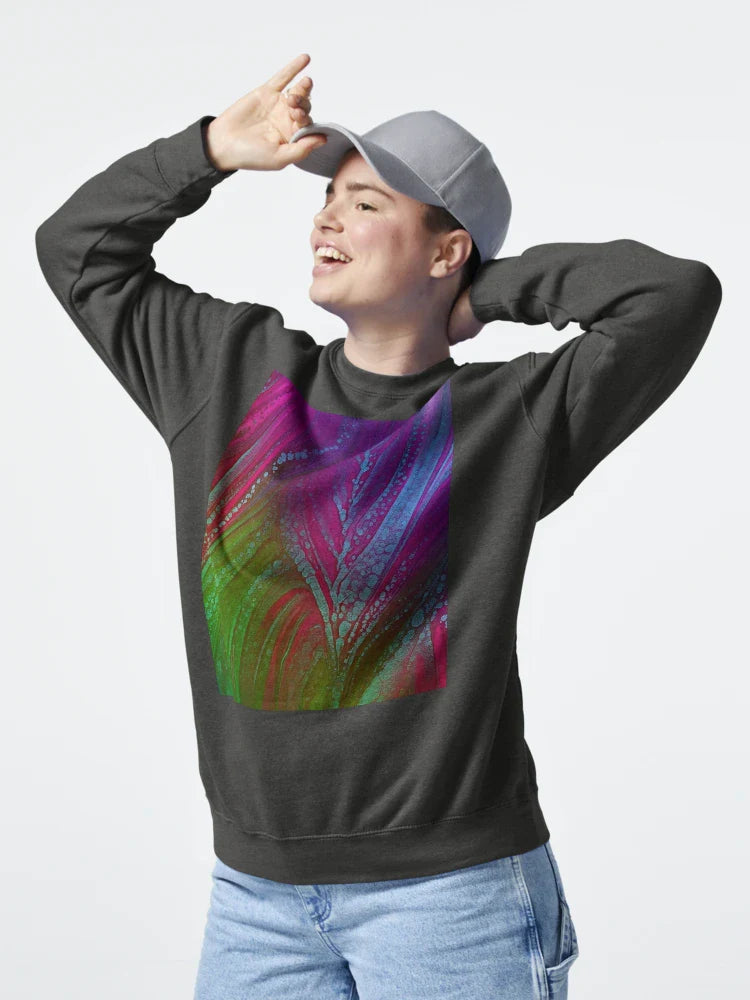 Abstract Leaf Vein Design Classic T-Shirt