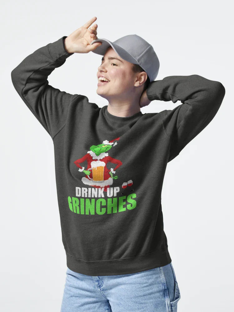 Drink Up Grinches Funny Christmas T-Shirt Classic T-Shirt