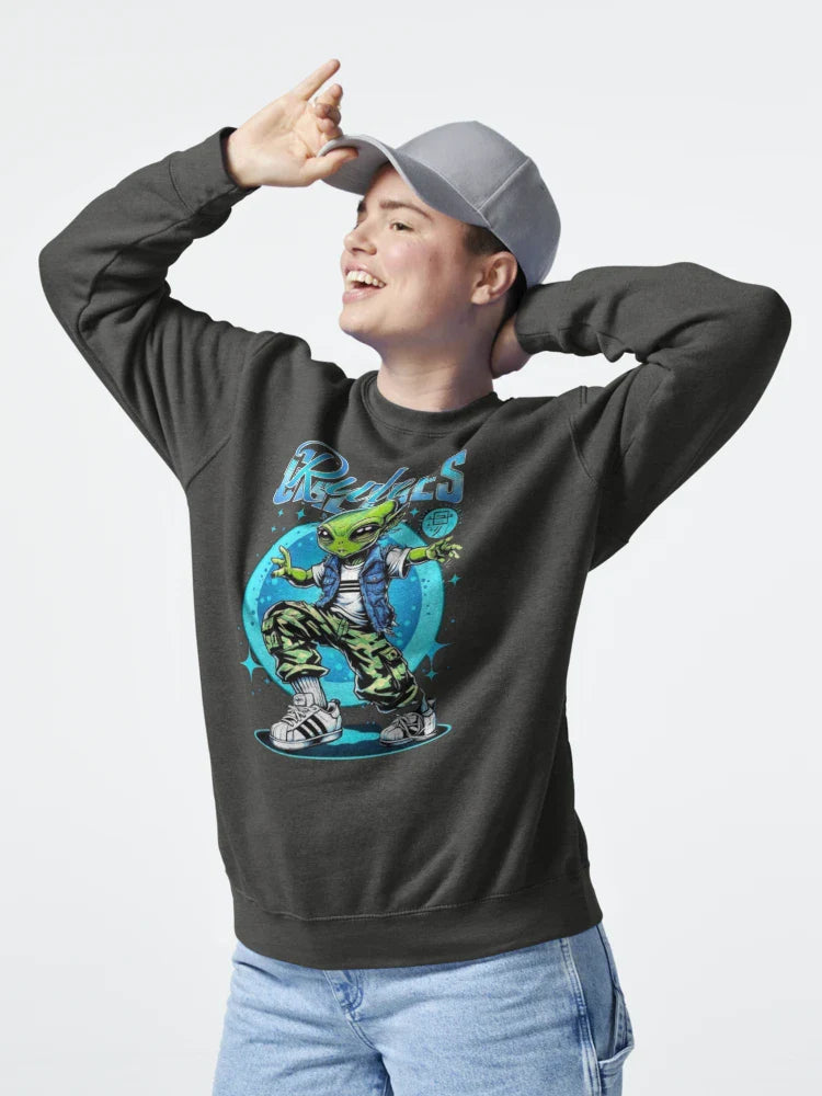 Energetic Alien Character Classic T-Shirt