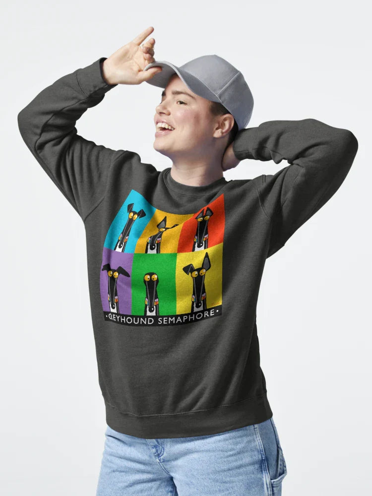 Greyhound Semaphore with title Classic T-Shirt