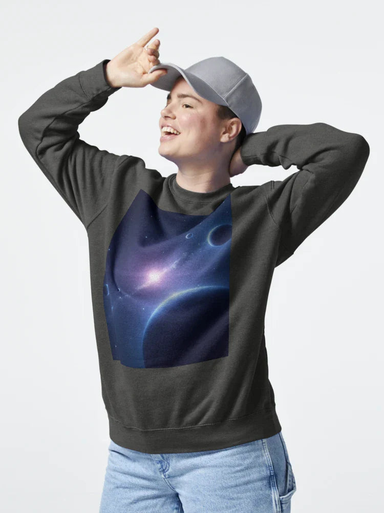 Space and Freedom - Aesthetic Galaxy with Phrase Classic T-Shirt