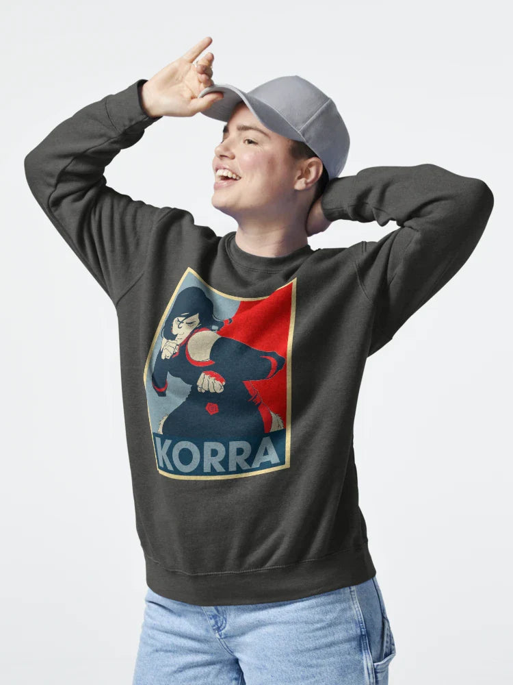 The Legend of Korra Anime Korra Art Classic T-Shirt