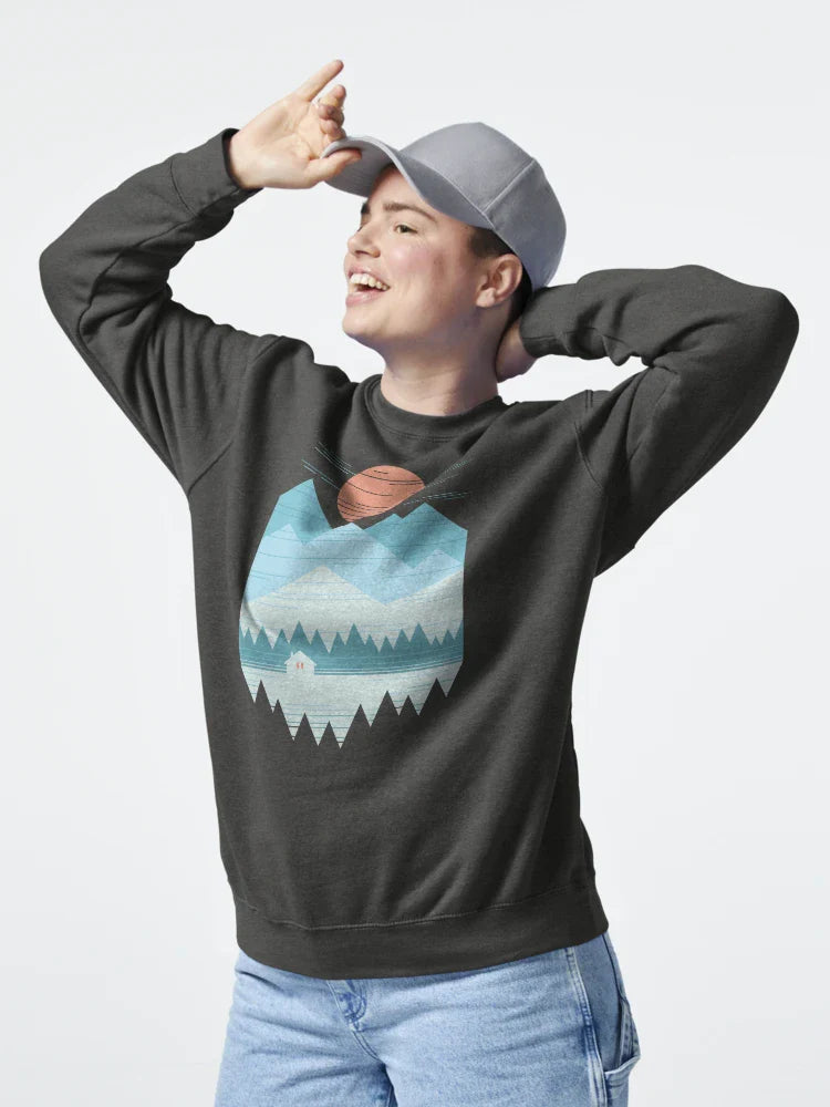 Cabin In The Snow Classic T-Shirt