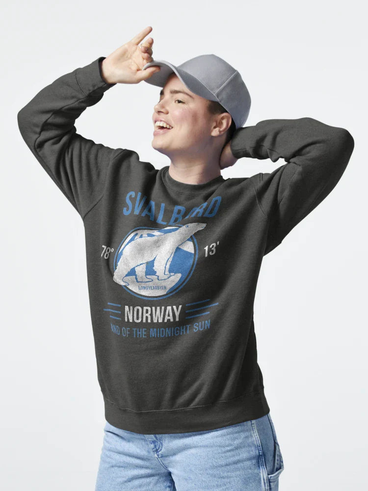 Svalbard Polar Bear - Midnight Sun in Norway Classic T-Shirt