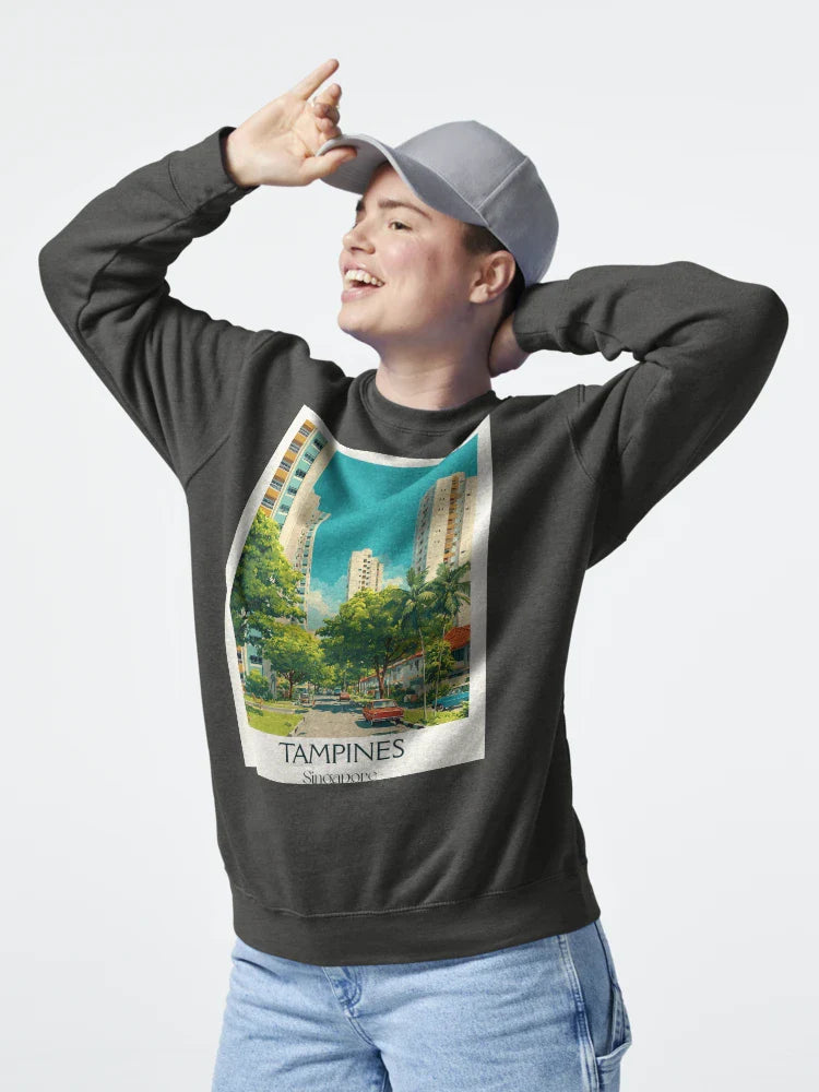 Tampines Poster â€“ Lush Greenery Meets Urban Living Classic T-Shirt