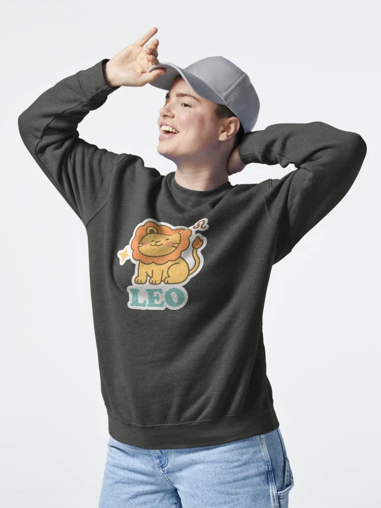 Leo Zodiac Sign Sticker – Dramatic, Confident, and Bold Leo Design Classic T-Shirt