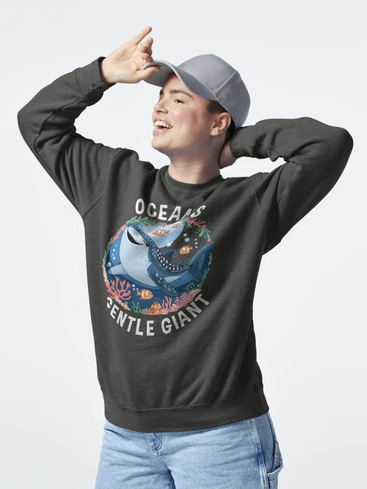 Fish Ocean Gentle Giant Dive Whale Shark  Classic T-Shirt