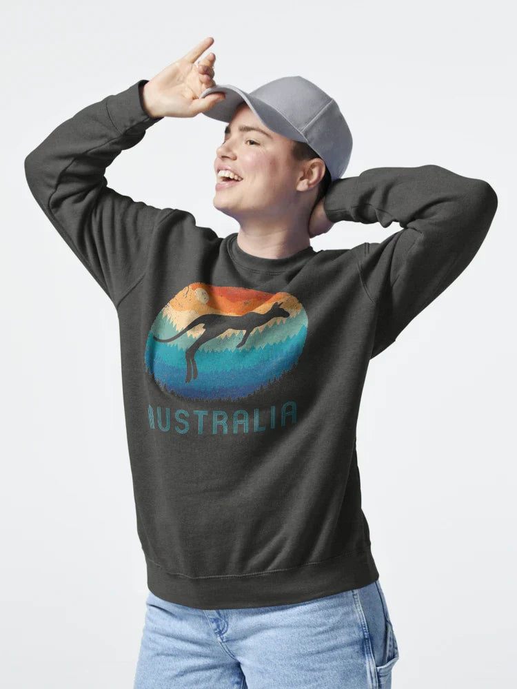 Australia Kangaroo Retro Classic T-Shirt