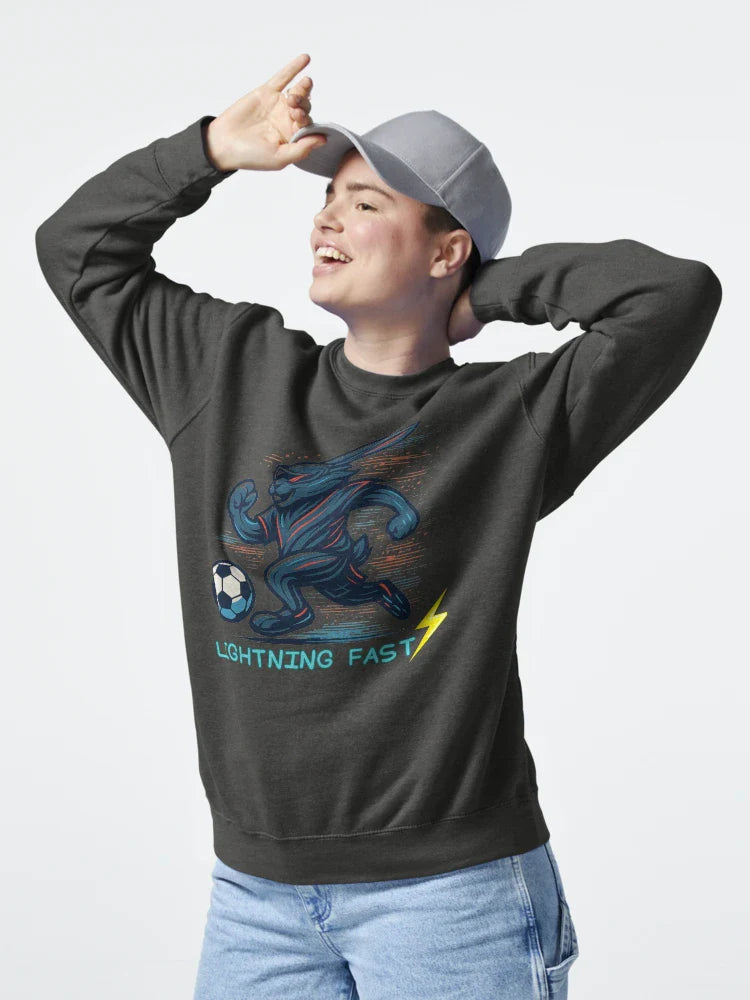 Lightning Fast Bunny Soccer Classic T-Shirt