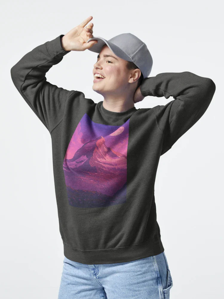 Matterhorn Moon Fantasy Aesthetic Classic T-Shirt