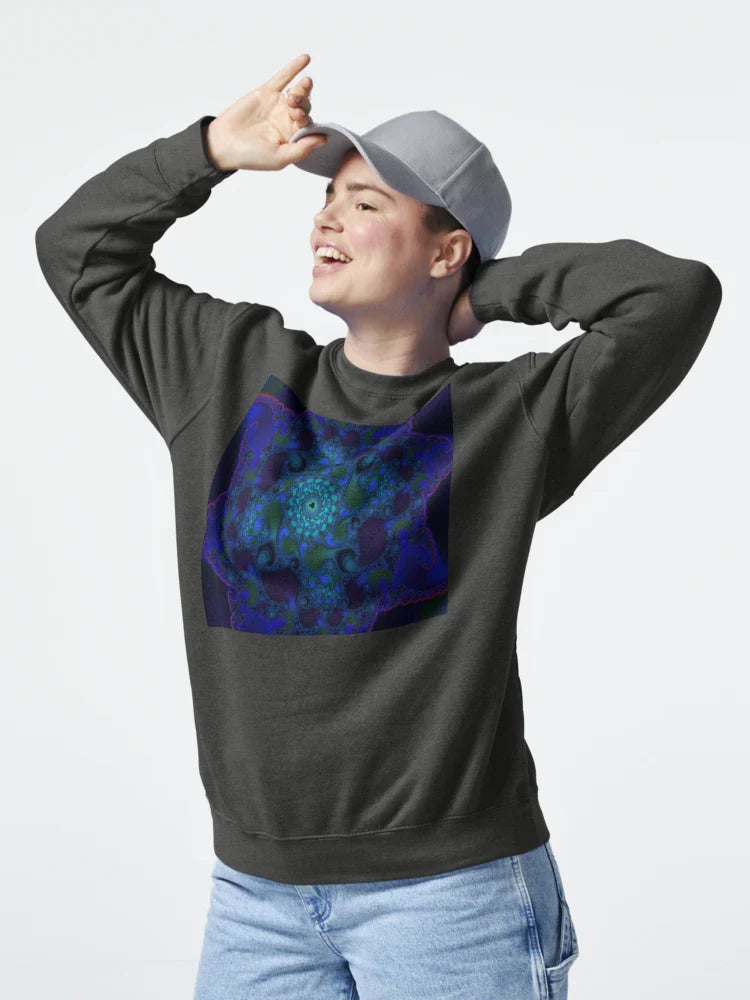 Deep Sea Bloom: A Fractal Abyss Classic T-Shirt