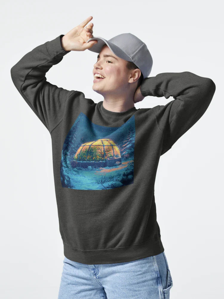Arctic Bloom Pixel Habitat Classic T-Shirt