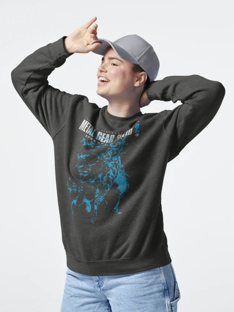 MGS2 - Snake and Raiden Cover (Blue Version) Classic T-Shirt