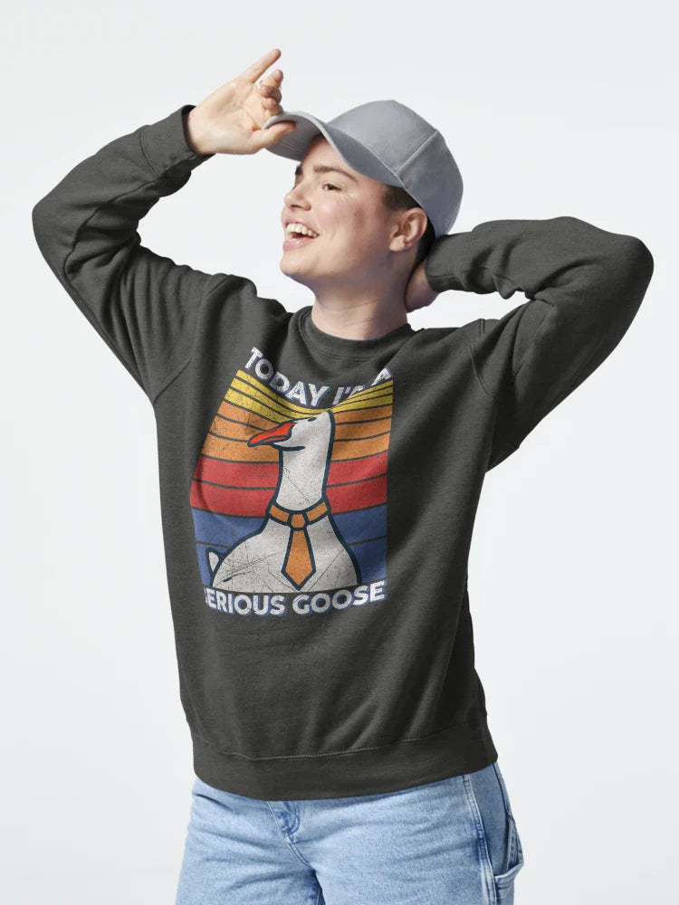 Today I'm A Serious Goose Lover Funny Goose Classic T-Shirt