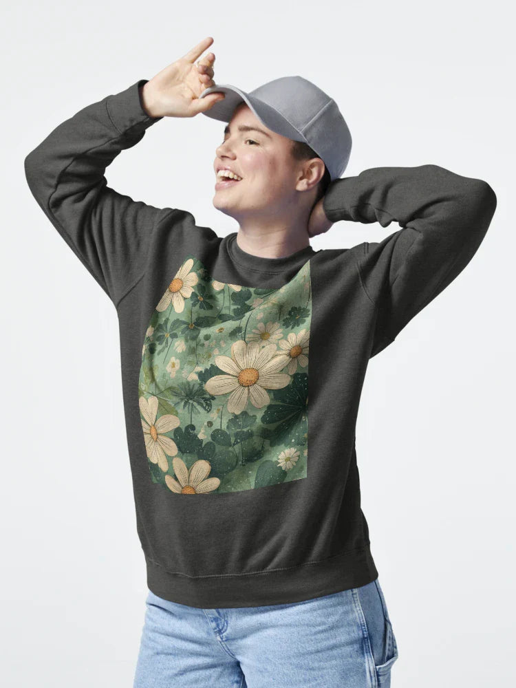 Hand Drawn Floral Garden Classic T-Shirt